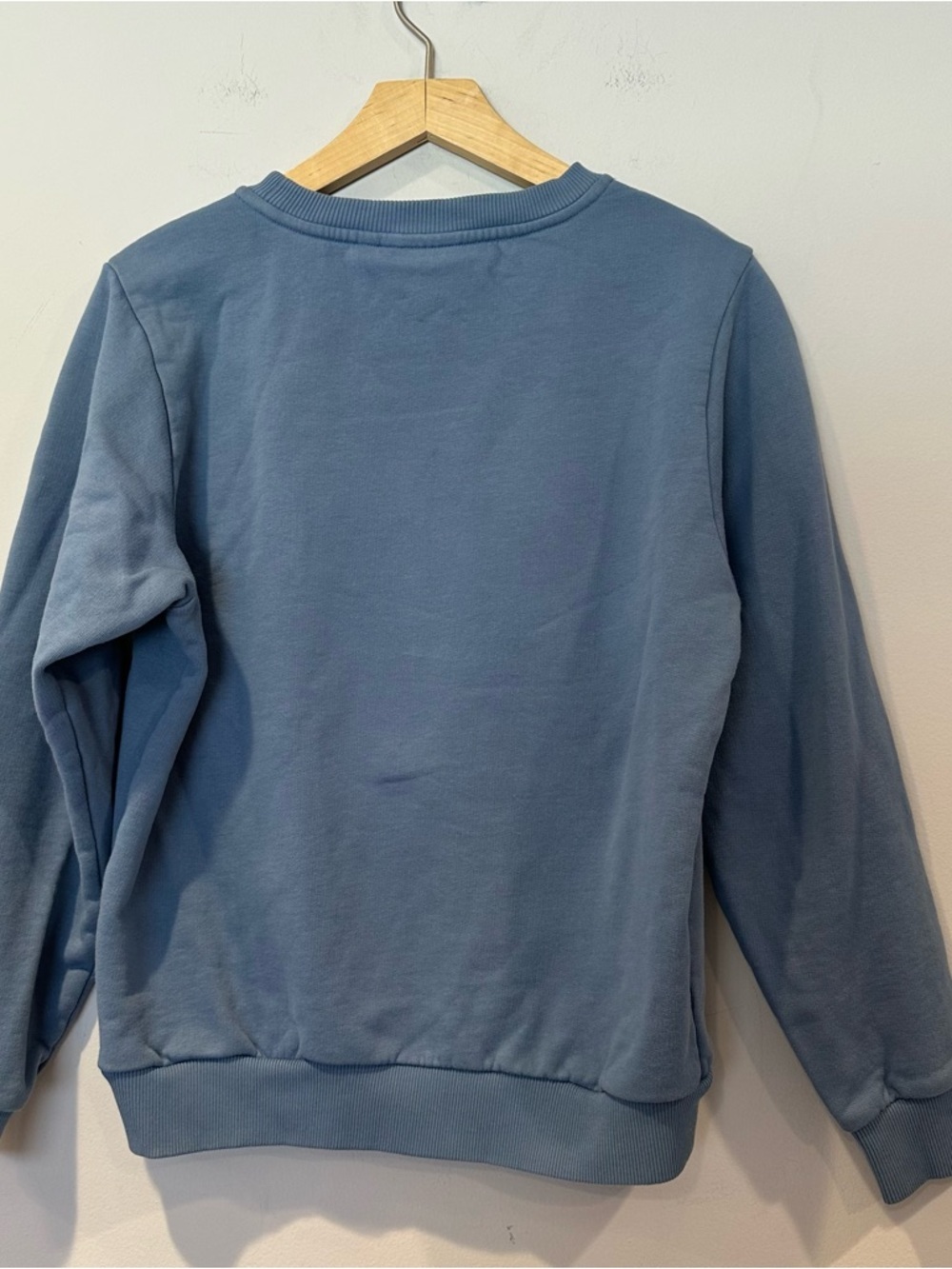 Fjallraven Women's Blue Logo Crewneck Sweater - Picture 4 of 6